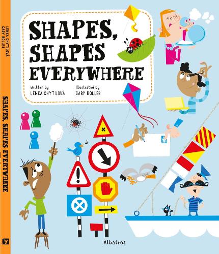 Бумажная книга «Shapes, Shapes Everywhere», автор Ленка Читилова - фото №1