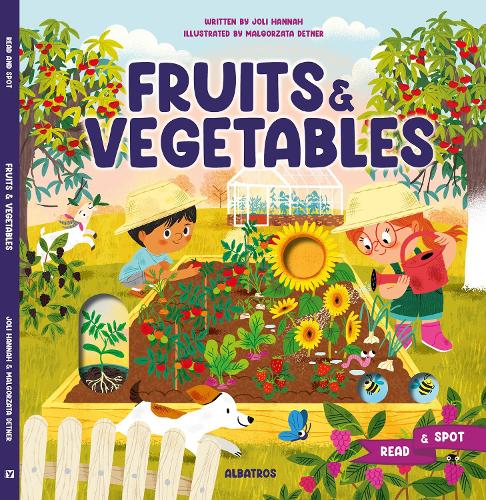 Паперова книга «Fruits and Vegetables», автор Джолі Ханна - фото №1