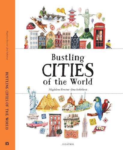 Бумажная книга «Bustling Cities of the World», автор Яна Седлачкова - фото №1