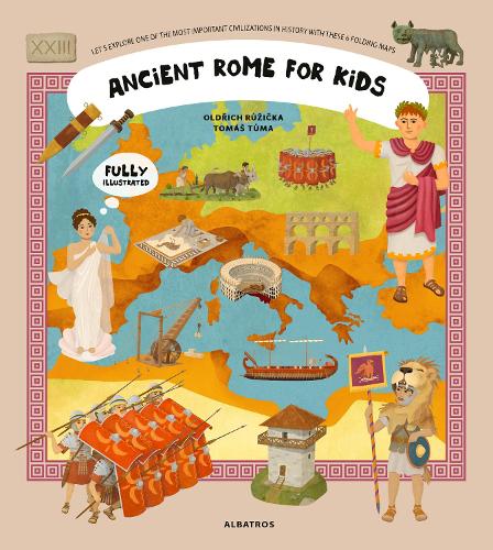 Паперова книга «Ancient Rome for Kids», автор Ольдріх Ружичка - фото №1