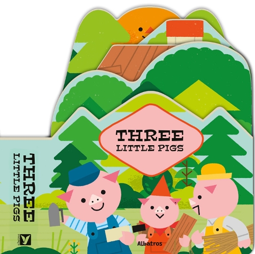 Бумажная книга «Three Little Pigs», автор Павла Ханацкова - фото №1