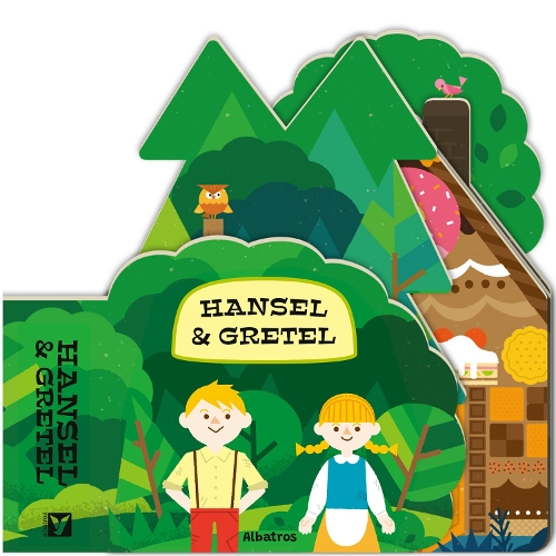 Бумажная книга «Hansel and Gretel», автор Ленка Читилова - фото №1