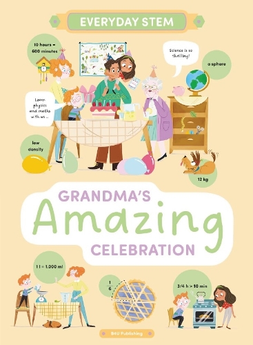 Бумажная книга «Grandma's Amazing Celebration: Measurements, Fractions, and Fun», авторов Хелена Харастова, Ленка Читилова - фото №1