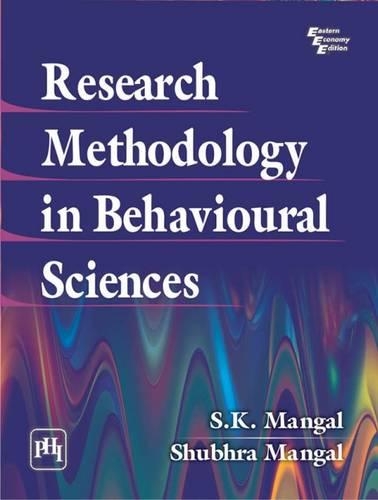 Паперова книга «Research Methodology in Behavioural Sciences», авторів С. К. Мангал, Шубхра Мангал - фото №1