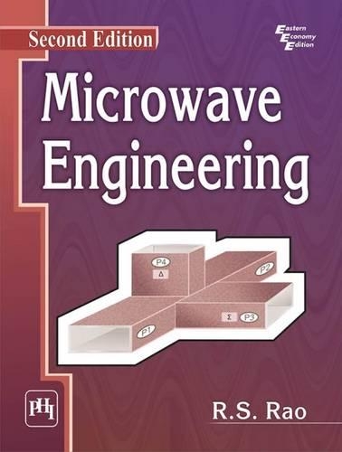 Паперова книга «Microwave Engineering», автор Р.С. Рао - фото №1