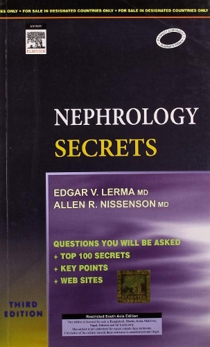 Паперова книга «Nephrology Secrets (Indian Reprint)», автор Едгар В. Лерма - фото №1