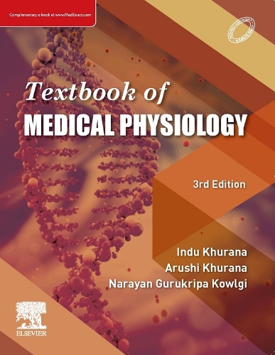 Паперова книга «Textbook of Medical Physiology_3rd Edition», авторів Аруші Хурана, Інду Хурана, Нараян Гурукріпа Ковлгі - фото №1