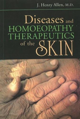 Паперова книга «Diseases & Homeopathy Therapeutics of Skin», автор Дж. Генрі Аллен - фото №1