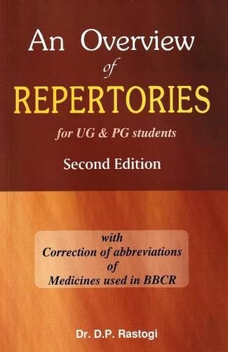 Бумажная книга «Overview of Repertories for UG & PG Students: 2nd Edition», автор Д. П. Растоги - фото №1