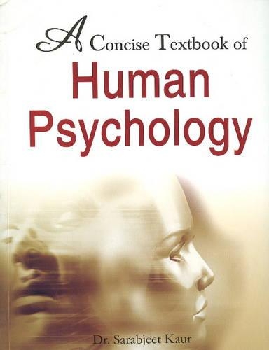Бумажная книга «Concise Textbook of Human Psychology», автор Сарабджит Каур - фото №1