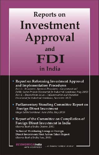 Паперова книга «Report on Investment Approval and FDI in India», автор Інститут дипломатичної служби Нью-Делі - фото №1