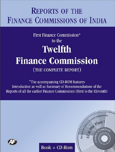 Бумажная книга «Reports of the Finance Commissions of India: 1st Finance Commission to the 12th Finance Commission», автор Институт дипломатической службы Нью-Дели - фото №1