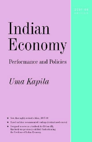 Паперова книга «Indian Economy: Issues in Development and Planning and Sectoral Aspects», автор Ума Капіла - фото №1
