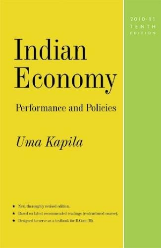 Паперова книга «Indian Economy: Performance and Policies: 10th Edition, 2010-11», автор Ума Капіла - фото №1