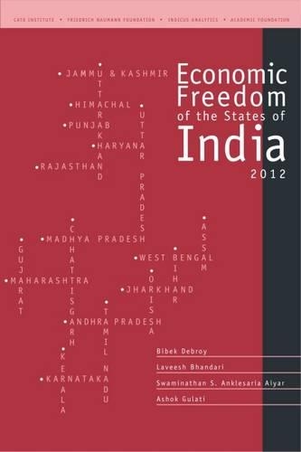 Бумажная книга «Economic Freedom of the States of India 2012», авторов Ашок Гулати, Лавиш Бхандари, Сваминатан Айяр - фото №1