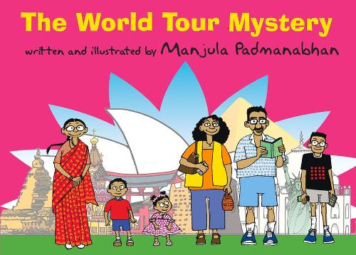 Бумажная книга «The World Tour Mystery», автор Манджула Падманабхан - фото №1