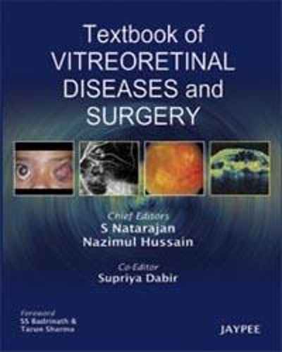 Паперова книга «Textbook of Vitreoretinal Diseases and Surgery», авторів Назімул Хусейн, С. Натараджан - фото №1
