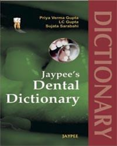 Паперова книга «Jaypee's Dental Dictionary», автор Прія Верма Гупта - фото №1