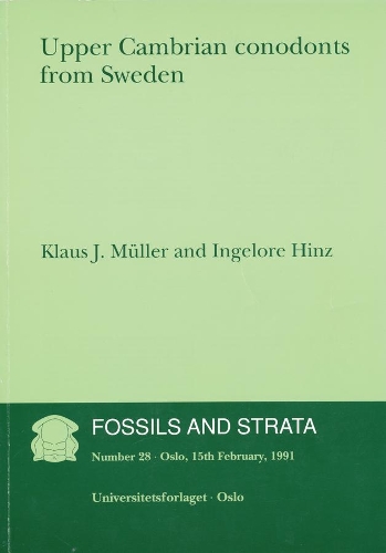 Паперова книга «Upper Cambrian Conodonts from Sweden», авторів Інгелор Хінц, Клаус Й. Мюллер - фото №1