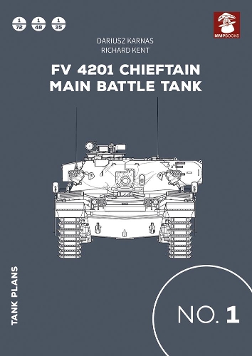 Бумажная книга «Fv 4201 Chieftain Main Battle Tank», автор Дариуш Карнас - фото №1