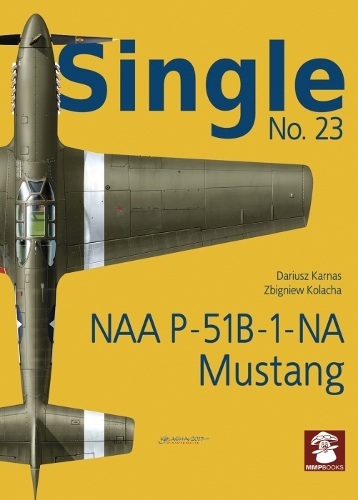 Бумажная книга «Naa P-51b-1-Na Mustang», автор Дариуш Карнас - фото №1