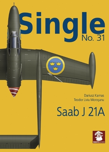 Бумажная книга «Saab J 21a», автор Дариуш Карнас - фото №1