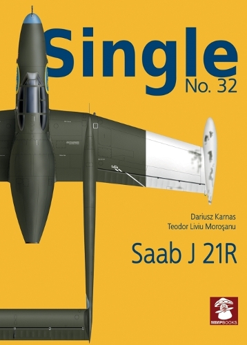Бумажная книга «Saab J 21r», автор Дариуш Карнас - фото №1