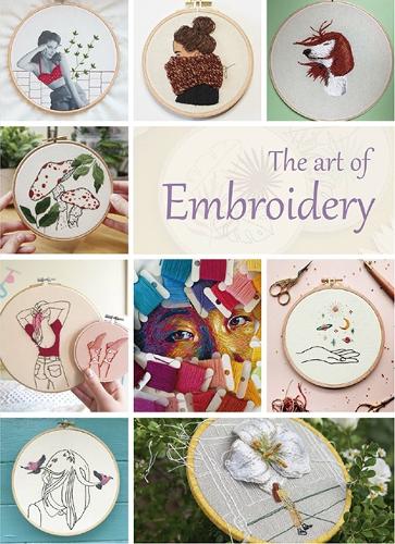 Бумажная книга «Art of Embroidery», автор Ева Мингет - фото №1