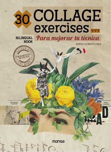 Паперова книга «30 Collage Exercises», автор Адріана Бермудес - фото №1