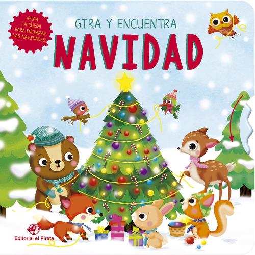Бумажная книга «Gira y encuentra - Navidad», автор Рэйчел Маклин - фото №1