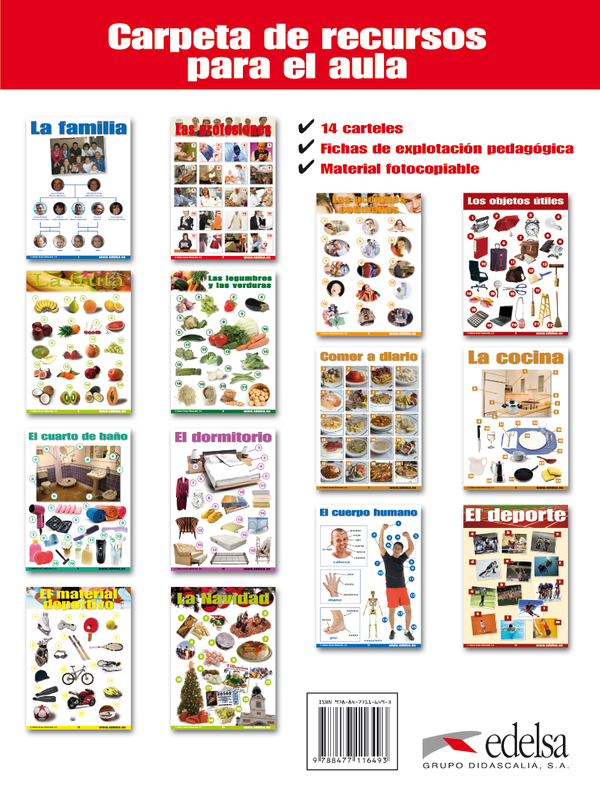 Бумажная книга «Carpeta de recursos para el aula » - фото №1