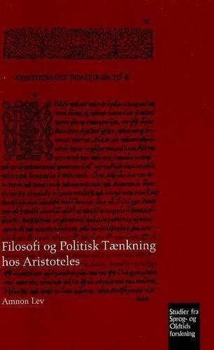 Паперова книга «Filosofi og Politisk Tænkning hos Aristoteles», автор Амнон Лев - фото №1