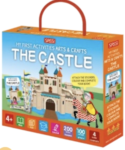 Паперова книга «The Castle: My First Activities Arts & Crafts», автор М. Гаул - фото №1