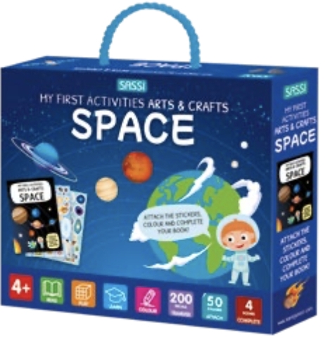 Паперова книга «Space: My First Activities Arts & Crafts», автор М. Гаул - фото №1