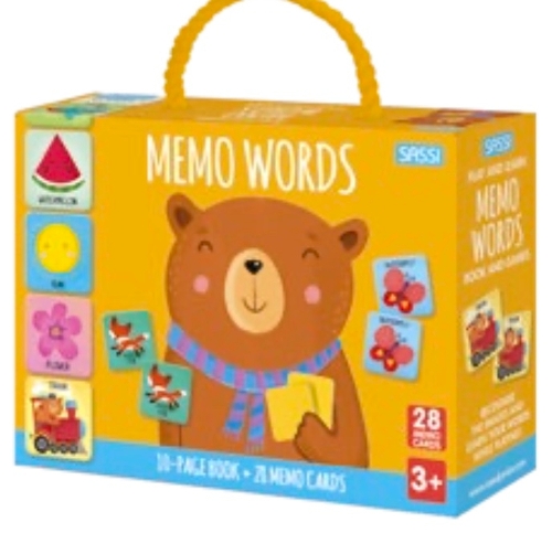 Паперова книга «Memo Words», автор М. Гаул - фото №1