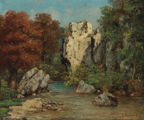 Бумажная книга «Gustave Courbet: The School of Nature», авторов Шанталь Дюверже, Доминик де Фонт-Рео, Петра Тен-Доесшате Чу - фото №1