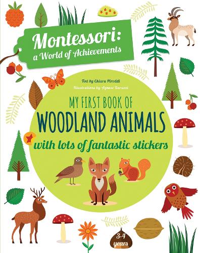 Бумажная книга «My First Book of Woodland Animals: Montessori Activity Book», автор Кьяра Пиродди - фото №1