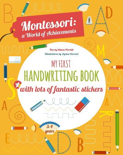 [object Object] «My First Handwriting Book with lots of fantastic stickers», автор Кьяра Пиродди - фото №1