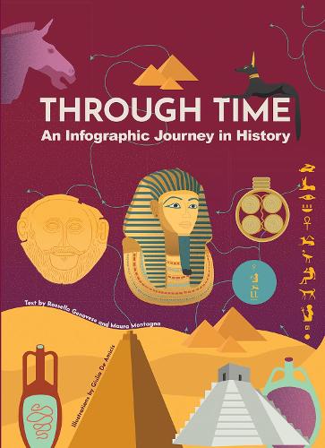 Бумажная книга «Through Time: An Infographic Journey in History», авторов Мора Монтанья, Росселла Дженовезе - фото №1