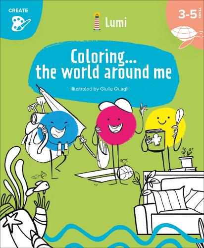 Паперова книга «Coloring... The World Around Me», автор К'яра Піродді - фото №1