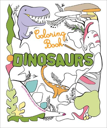Бумажная книга «Dinosaurs: Coloring Book» - фото №1