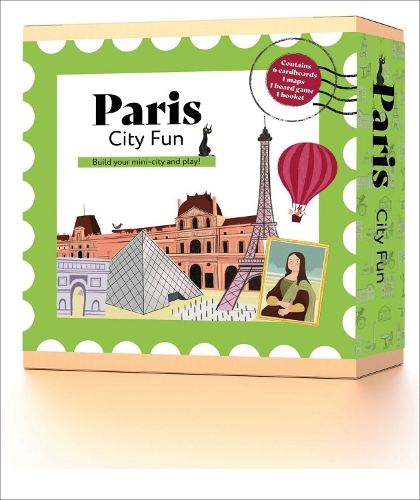 Бумажная книга «Paris City Fun: Build your mini-city and play!» - фото №1