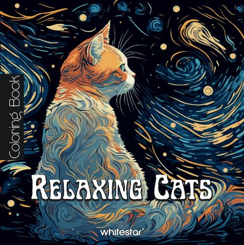 Паперова книга «Relaxing Cats Colouring Book» - фото №1