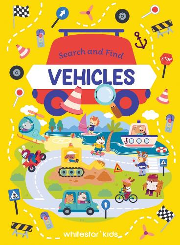 Бумажная книга «Search and Find Vehicles» - фото №1