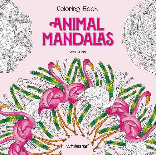 Бумажная книга «Animal Mandalas Colouring Book» - фото №1