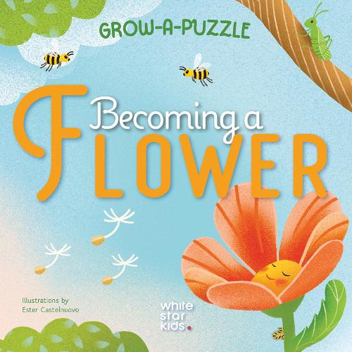 Бумажная книга «Becoming A Flower: Grow-a-Puzzle» - фото №1