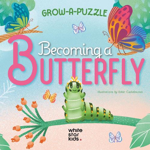 Паперова книга «Becoming Butterfly: Grow-a-Puzzle» - фото №1