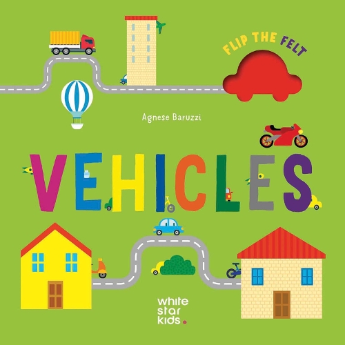 Бумажная книга «Vehicles: Flip the Felt» - фото №1