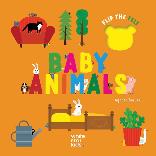 Бумажная книга «Baby Animals: Flip the Felt» - фото №1