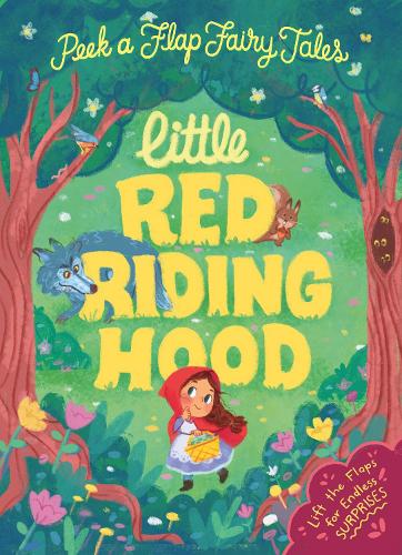 Паперова книга «Peek a Flap Fairy Tales Little Red Riding Hood», автор Джемма Роман - фото №1